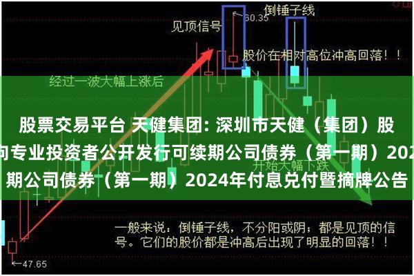 股票交易平台 天健集团: 深圳市天健（集团）股份有限公司2021年面向专业投资者公开发行可续期公司债券（第一期）2024年付息兑付暨摘牌公告