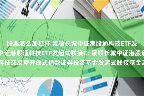 股票怎么加杠杆 景顺长城中证港股通科技ETF发起式联接A,景顺长城中证港股通科技ETF发起式联接C: 景顺长城中证港股通科技交易型开放式指数证券投资基金发起式联接基金2025年第1号更新招募说明书