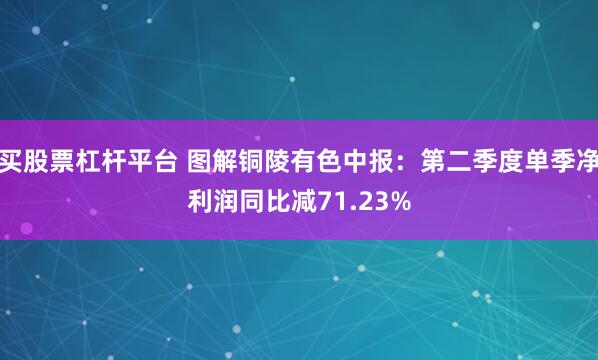 买股票杠杆平台 图解铜陵有色中报：第二季度单季净利润同比减71.23%