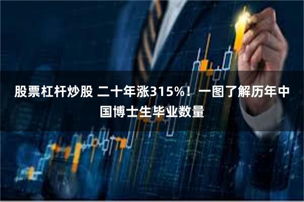 股票杠杆炒股 二十年涨315%！一图了解历年中国博士生毕业数量