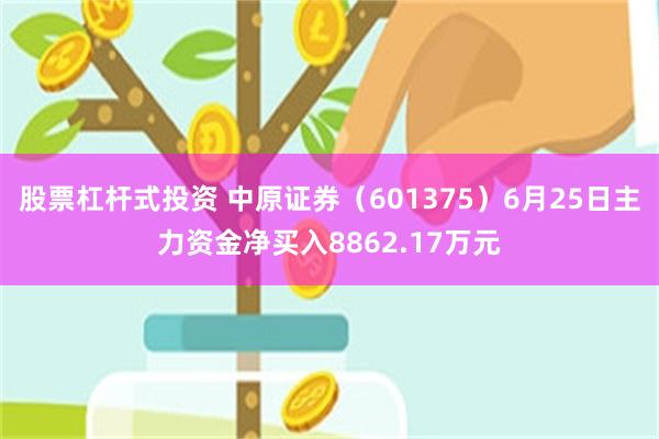 股票杠杆式投资 中原证券（601375）6月25日主力资金净买入8862.17万元