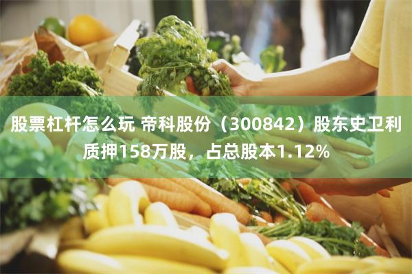 股票杠杆怎么玩 帝科股份（300842）股东史卫利质押158万股，占总股本1.12%