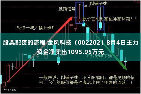 股票配资的流程 金风科技（002202）8月4日主力资金净卖出1095.95万元