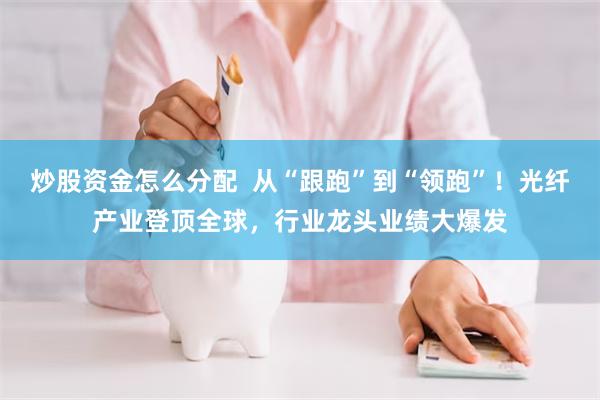 炒股资金怎么分配  从“跟跑”到“领跑”！光纤产业登顶全球，行业龙头业绩大爆发