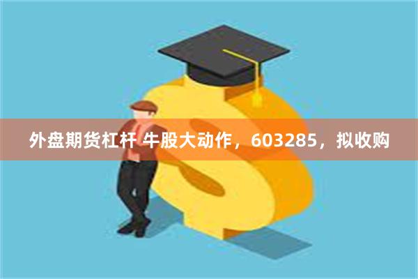 外盘期货杠杆 牛股大动作，603285，拟收购