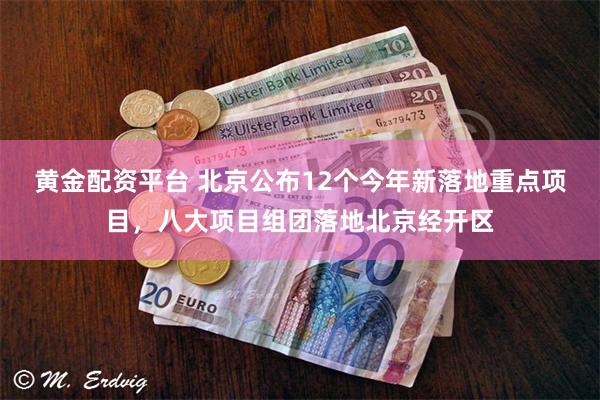 黄金配资平台 北京公布12个今年新落地重点项目，八大项目组团落地北京经开区