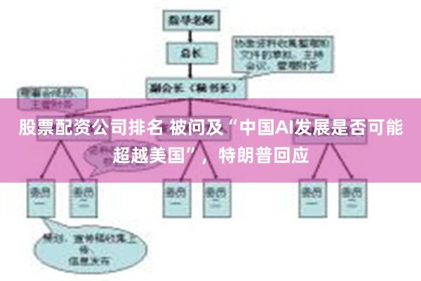股票配资公司排名 被问及“中国AI发展是否可能超越美国”，特朗普回应