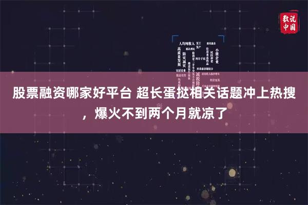 股票融资哪家好平台 超长蛋挞相关话题冲上热搜，爆火不到两个月就凉了